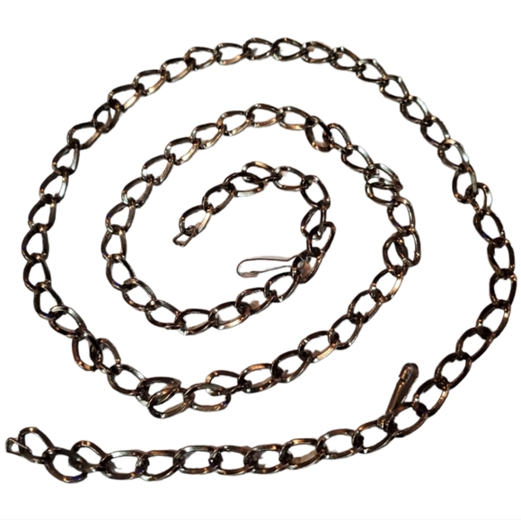 boho princess Accessories - BELT STREETWEAR SILVER TONE CHAIN BELT